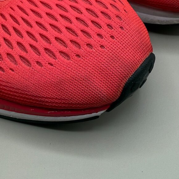 Nike Hot Pink Zoom Pegasus 34 Women's Running Shoes W/ Blue Nike Stripe Size 9.5 - Picture 2 of 11